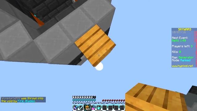 +200 ФПС!! РЕСУРСПАК ДЛЯ СЛАБЫХ ПК И ОЧЕНЬ КРАСИВЫЙ РП! • MINECRAFT SKYWARS • 003 смотреть онлайн