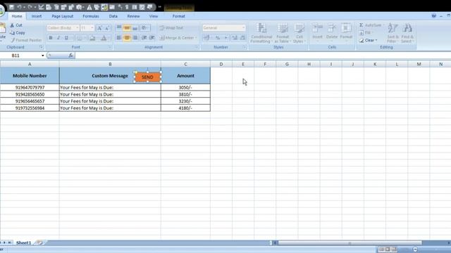 Send Messages from Excel to Whatsapp | Smart Excel Tips | смотреть онлайн