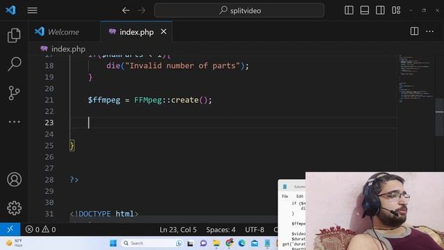 PHP FFMPEG Script to Split Video into Multiple Videos and Download it as Zip File in Browser смотреть онлайн