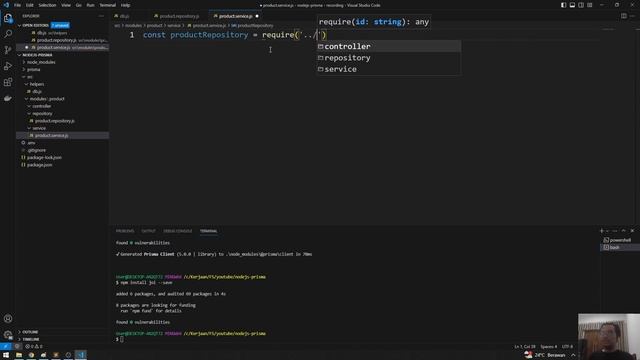 Tutorial CRUD Rest API Express Dan Prisma смотреть онлайн