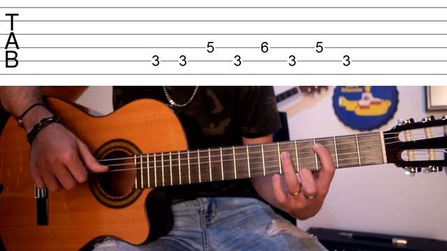 Aprende un punteo fácil para guitarra acústica: Sweet Dreams (Marilyn Manson) смотреть онлайн