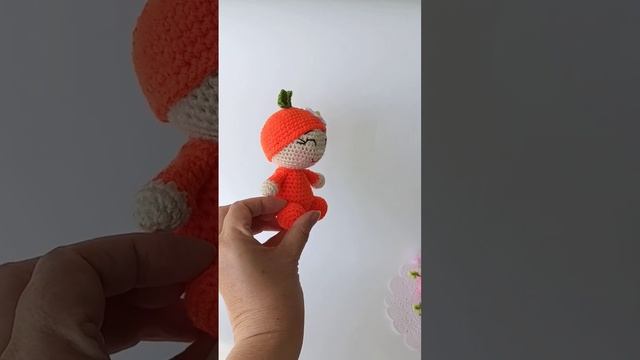 Супер мило ? Как вязать Сказочного МАНДАРИНОВОГО гнома крючком / Кукла амигуруми? смотреть онлайн
