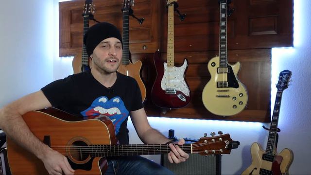 Wild Horses - The Rolling Stones (STEP-BY-STEP Easy Guitar Lesson + Tutorial) - How to Play смотреть онлайн