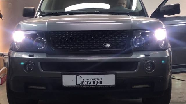 Тюнинг оптики Range Rover Sport смотреть онлайн