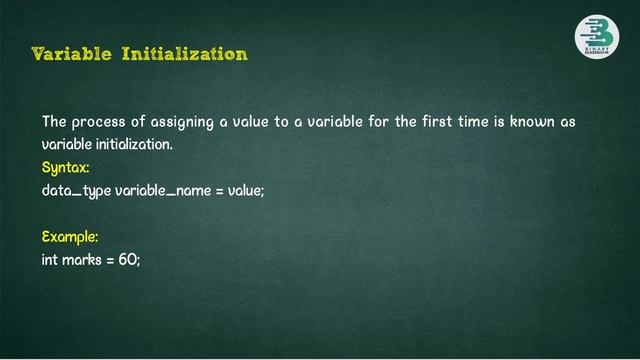 Name, declaration & initialization of variable | 10th class computer science new book chapter 1 смотреть онлайн