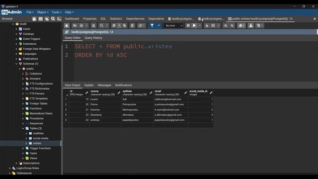 Ερώτημα SELECT PostgreSql Μάθημα 4 смотреть онлайн