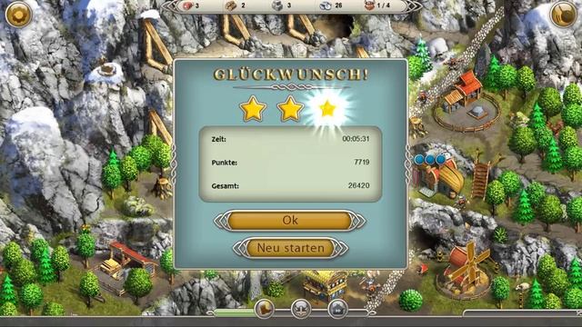 Viking Saga: The Cursed Ring - Kapitel 3, Level 27 - Expert, 3 Sterne смотреть онлайн