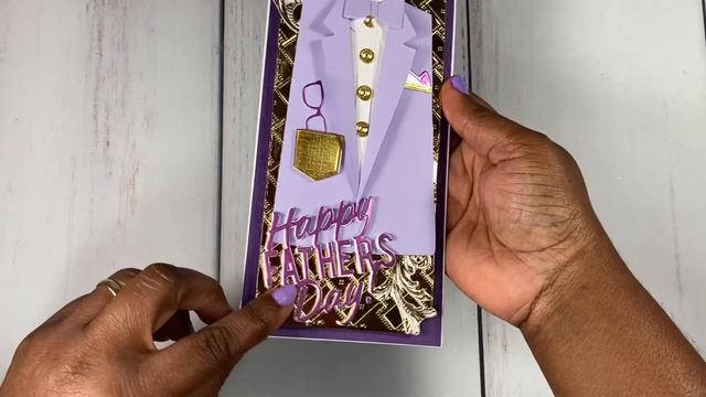 Anna Griffin Spellbinders Collab w/Poetspice 2022 June Father’s Day Card смотреть онлайн