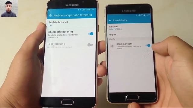 Share Internet Via Bluetooth - Android Bluetooth Tethering Phone to Phone || Ahsaan TechTube смотреть онлайн
