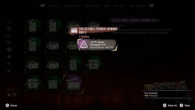 Horizon Zero Dawn Frozen Wilds Unlock Pigment Treasure Boxes смотреть онлайн