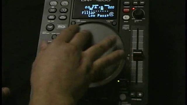 Denon DNS1200 CD MP3 Player - Demo смотреть онлайн