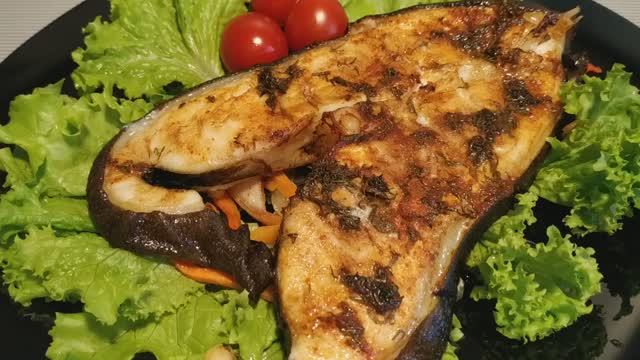 Как вкусно приготовить стейк зубатки в духовке смотреть онлайн