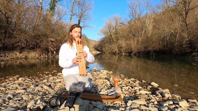 Native American Drone Flute - Inner Silence - Luka смотреть онлайн