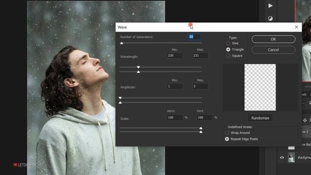 Create Realistic SNOW and save it as a PNG! - Photoshop Tutorial смотреть онлайн