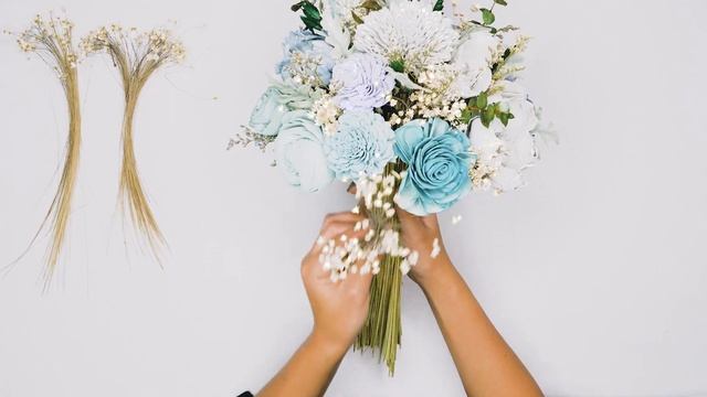 Budget-Friendly Wedding Bouquet | Make Your Own Bouquet and Save Money смотреть онлайн
