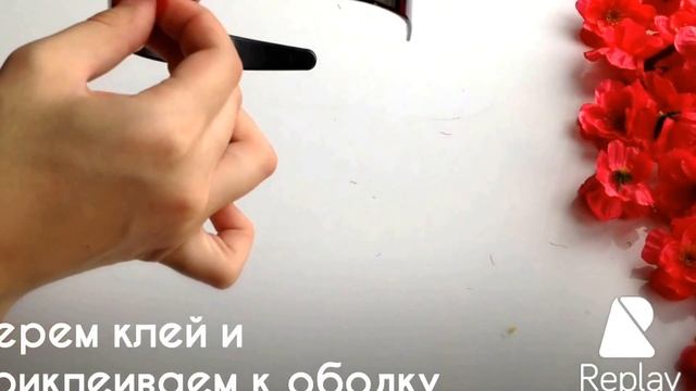 DIY модный ободок из искусственных цветов смотреть онлайн
