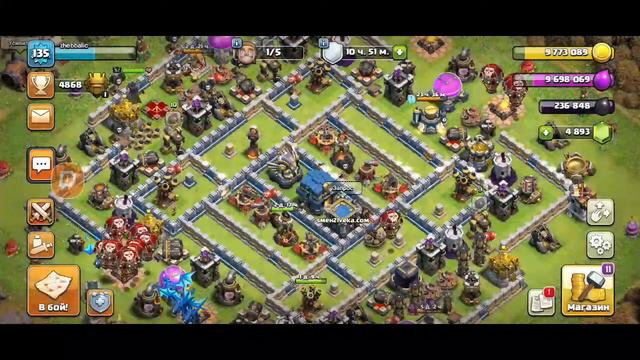 Прокачка 12 ТХ в clash of clans в реальном времени день 47 | day 47 смотреть онлайн