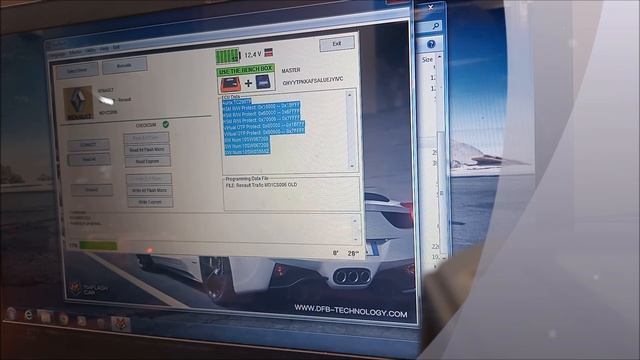 Renault Trafic 2.0 2021 read and write MD1CS006 bench mode with FoxFlash смотреть онлайн
