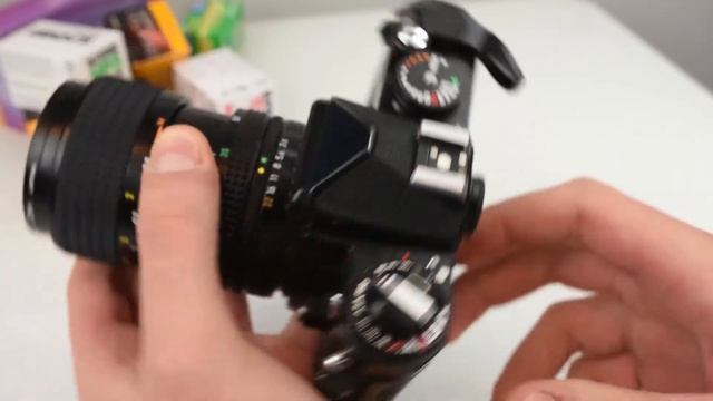 How to Take Double Exposures with the Nikon FE2 (35mm Film) смотреть онлайн