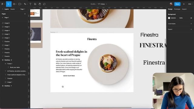 Design a website with me | Hero section design | Figma tutorial смотреть онлайн