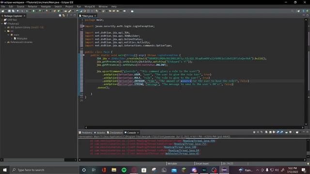 How to make a Discord Bot in 2022! (Part 4: Slash Commands) смотреть онлайн