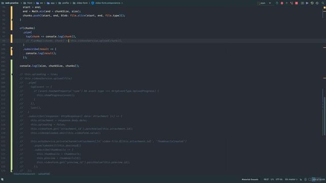 [16] Angular 6. Загрузка больших файлов по частям смотреть онлайн