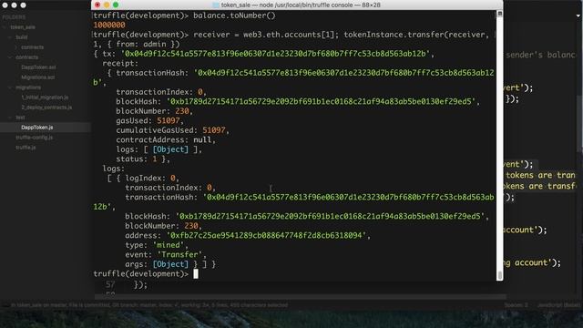 Smart Contracts in the Console · #7 Code Your Own Cryptocurrency on Ethereum смотреть онлайн