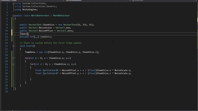 How Minecraft Works | Chunk Data Generation [C#] [Unity3D]