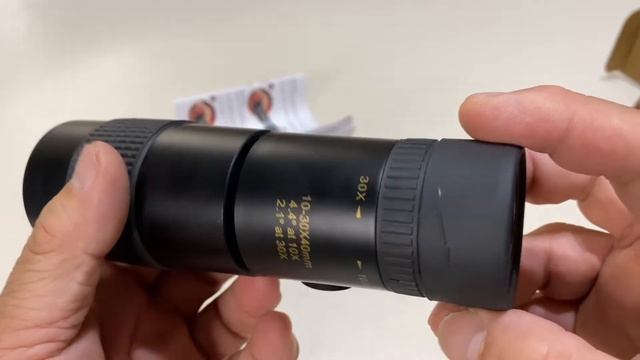 Aurosports 10-30x40 Zoom Monocular with Bak4 Prism Dual Focus смотреть онлайн