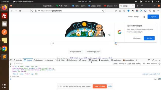 How to set and get items from local storage in JavaScript смотреть онлайн