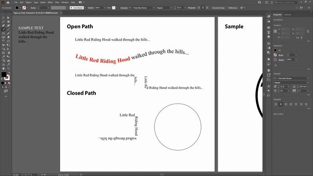 Type on a Path Tool Fundamentals | Adobe Illustrator смотреть онлайн