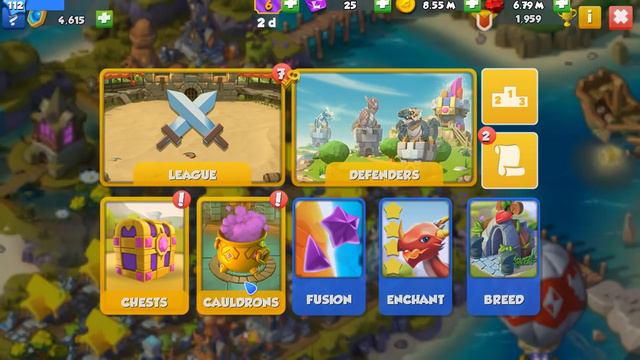 Autumn Dragon VS Tribal Dragon - ENCHANT DRAGON BATTIE | Dragon Mania Legends | part 1015 HD смотреть онлайн