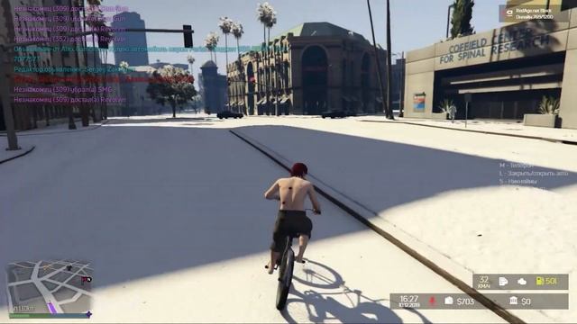 Я вышел из тюрьмы, пришёл домой и решил отдохнуть GTA 5 RP ( GOVNO ) смотреть онлайн