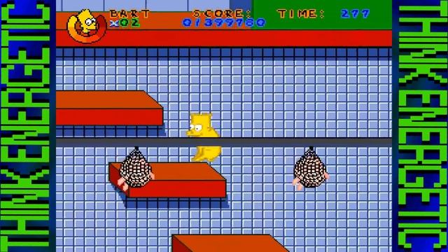 The Simpsons: Virtual Bart - SNES смотреть онлайн
