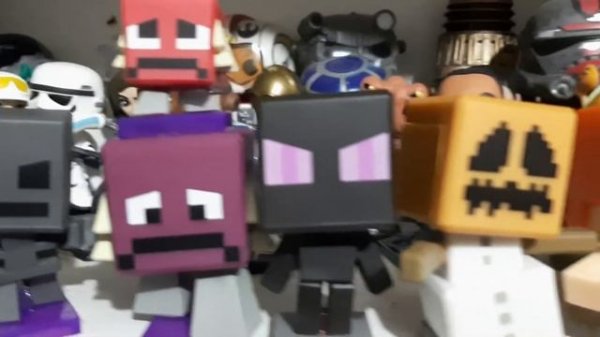Minecraft Mini-Figures collection - Minecraft Treasure X Blindbox overworld/Nether