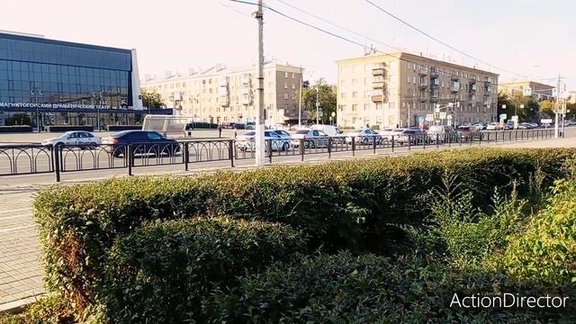 Центральный парк: " Парк победы", осень, Магнитогорск 2021 год. смотреть онлайн