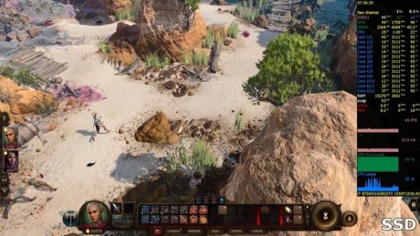 SSD vs HDD in Baldur's Gate 3 | NVMe SSD vs HDD + Loading Speed Test