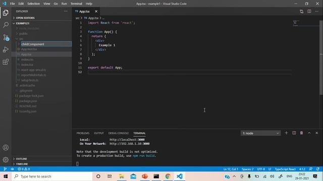 Tutorial - Using Functional Components in React + TypeScript App смотреть онлайн