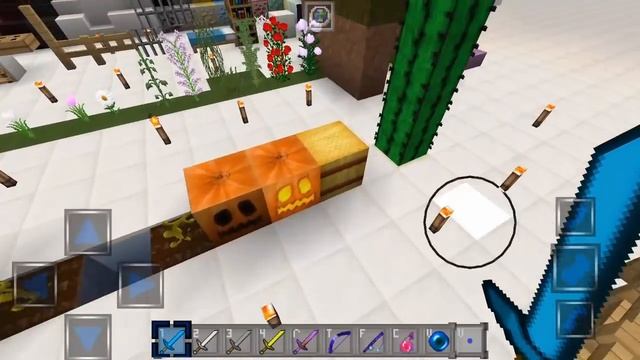 Minecraft PE 1.0.2 Texture Pack Ios & android (Huahwi blue edit 64x64) смотреть онлайн