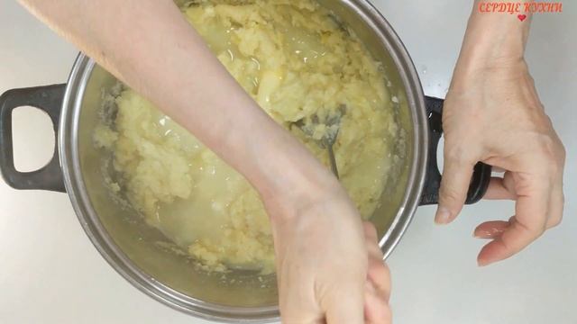 КАРТОФЕЛЬНОЕ ПЮРЕ С ИЗЮМИНКОЙ. смотреть онлайн