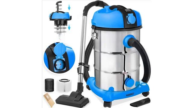 MASKO® Industriestaubsauger Staubsauger Nass Trocken Sauger смотреть онлайн