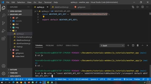 Hide API Keys Without dotenv environment variables | Hiding API Keys in Javascript Netlify смотреть онлайн