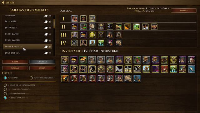 [aoe3de] [ENG] [ES] Aztec - Deck List Update 2023-08-02 смотреть онлайн