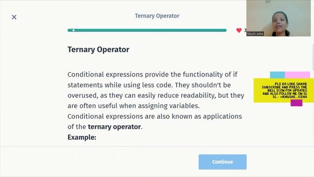 python tutorial part 10 |khushi ozha | python sololearn module 10 смотреть онлайн