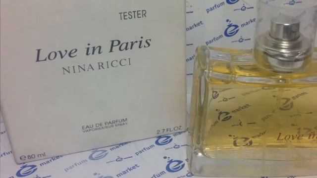 Духи Nina Ricci Love In Paris смотреть онлайн