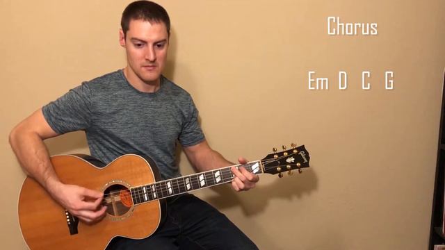 Reckless Love Acoustic Guitar Cover w/chord chart | Cory Asbury смотреть онлайн