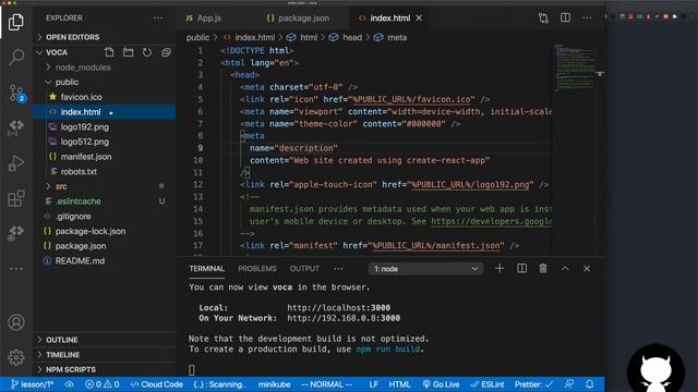 React JS #2 설치(create-react-app) - 초보자를 위한 리액트 강좌 смотреть онлайн