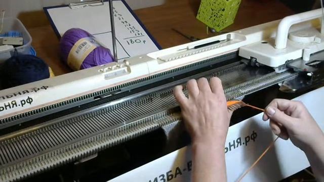 Вязание на вязальной машине ШАПОЧКА ДОЖДЕВАЯ ⚡Уроки машинного вязания вивингом⚡Часть 1 смотреть онлайн