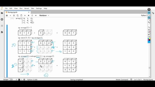 Numpy #16 || Broadcasting بالعربي смотреть онлайн