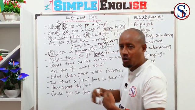 Talking about working life -For office workers. смотреть онлайн